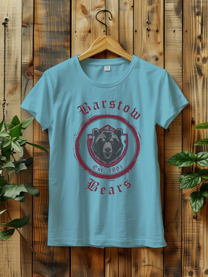 Vintage Barstow Bears Unisex Jersey Tee - Rustic Bear Graphic T-Shirt