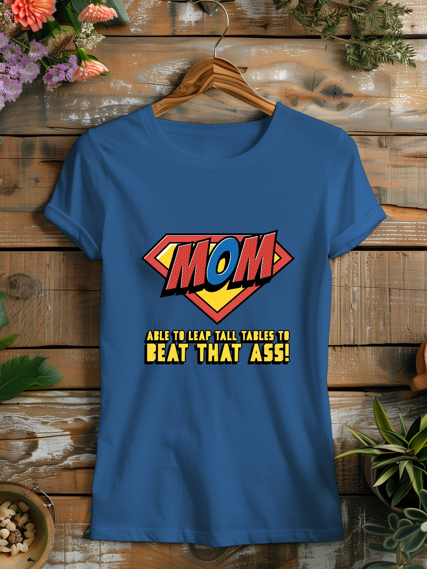 Supermom T-Shirt - Retro Comic Book Style Mom Tee - Funny Motherhood Shirt - Perfect Gift for Her - Mother's Day Special