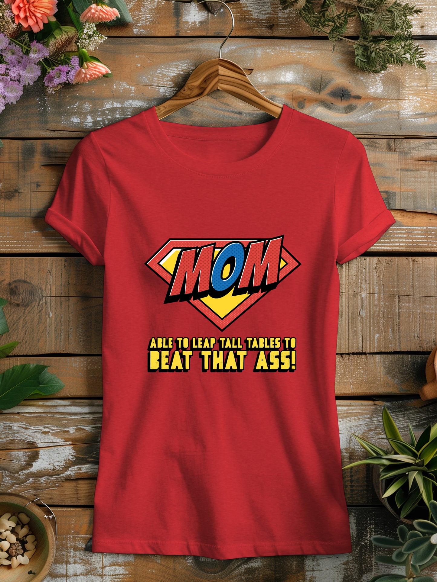 Supermom T-Shirt - Retro Comic Book Style Mom Tee - Funny Motherhood Shirt - Perfect Gift for Her - Mother's Day Special