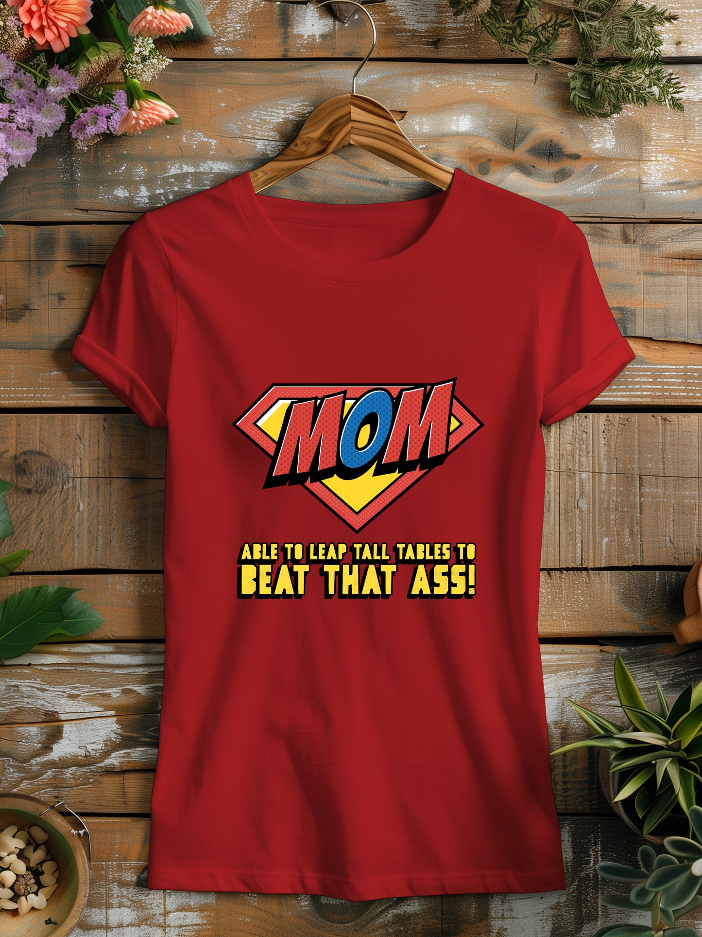 Supermom T-Shirt - Retro Comic Book Style Mom Tee - Funny Motherhood Shirt - Perfect Gift for Her - Mother's Day Special