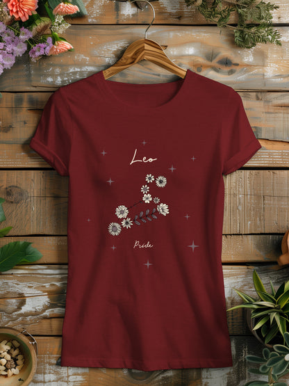 a women's t - shirt with flowers on it