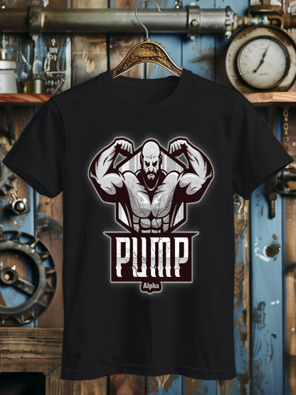 Men's Weightlifting Pump T-Shirt - Beast Mode - Gym Workout Tee, Bodybuilding Shirt, Fitness Apparel, Powerlifting