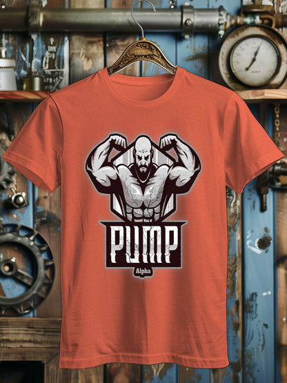 Men's Weightlifting Pump T-Shirt - Beast Mode - Gym Workout Tee, Bodybuilding Shirt, Fitness Apparel, Powerlifting