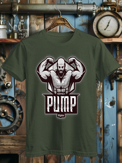 Men's Weightlifting Pump T-Shirt - Beast Mode - Gym Workout Tee, Bodybuilding Shirt, Fitness Apparel, Powerlifting