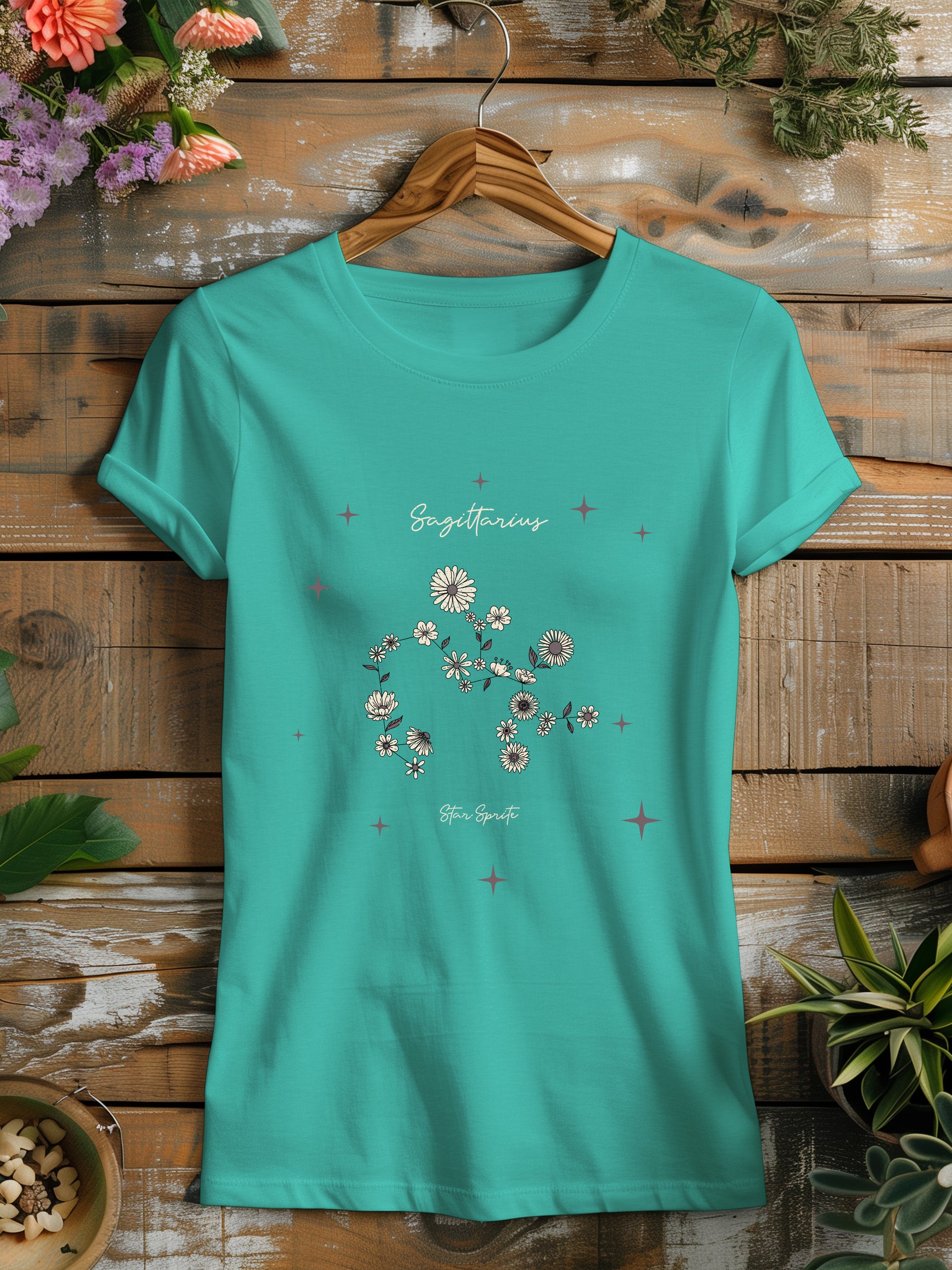 a women's t - shirt with flowers on it