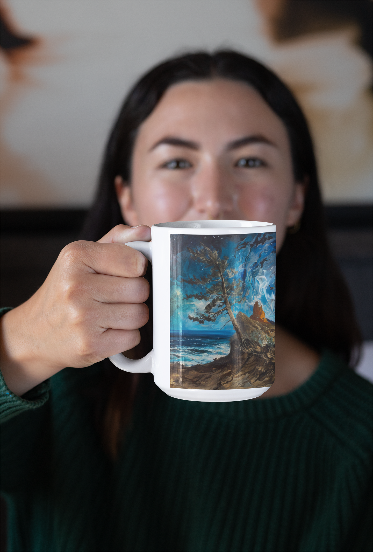 Artistic Surreal Landscape Coffee Mug 